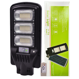 IP65 Waterproof Solar Street Light with Motion Detector and Remote Control 90W
