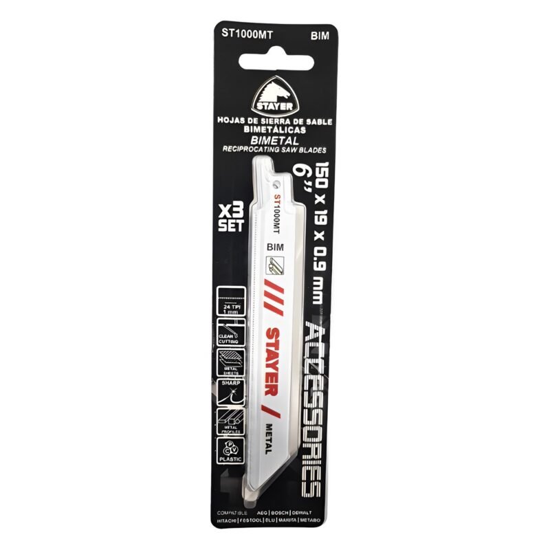 STAYER SET X3 BIM SAW BLADES METAL - Image 2