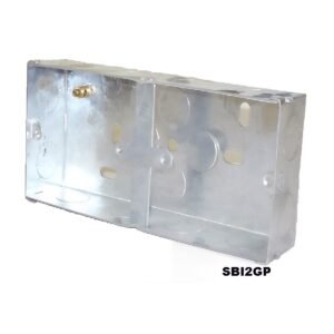SWITCH BOX 2-GANG WITH SPACER