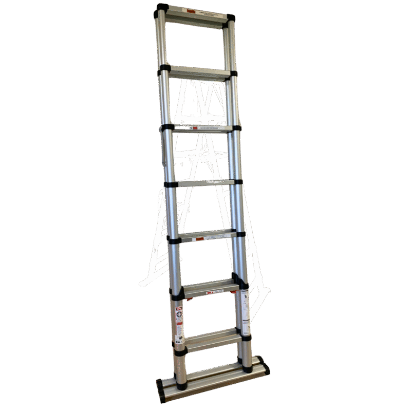Telescopic Ladder Double 6+6 Steps - Image 3