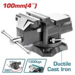 TOTAL BENCH VICE 4" - 100MM