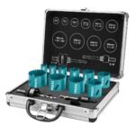 TOTAL BI-METAL HOLE SAW SET 12PCS