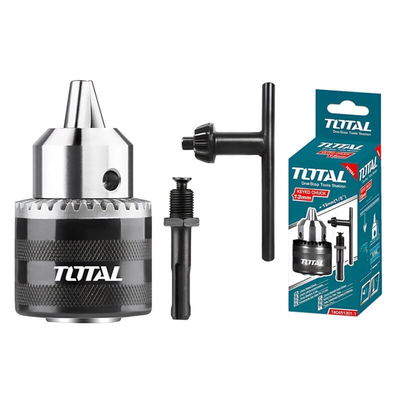 TOTAL CHUCK KEY 1/2" - 13MM WITH ADAPTOR (TAC451301.1)