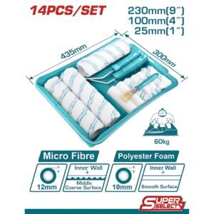 TOTAL CYLINDER BRUSH 14 IN 1 SET(INNER WALL)