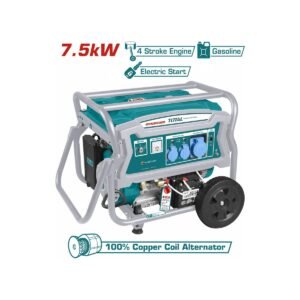 TOTAL GASOLINE GENERATOR MAX POWER 7500W