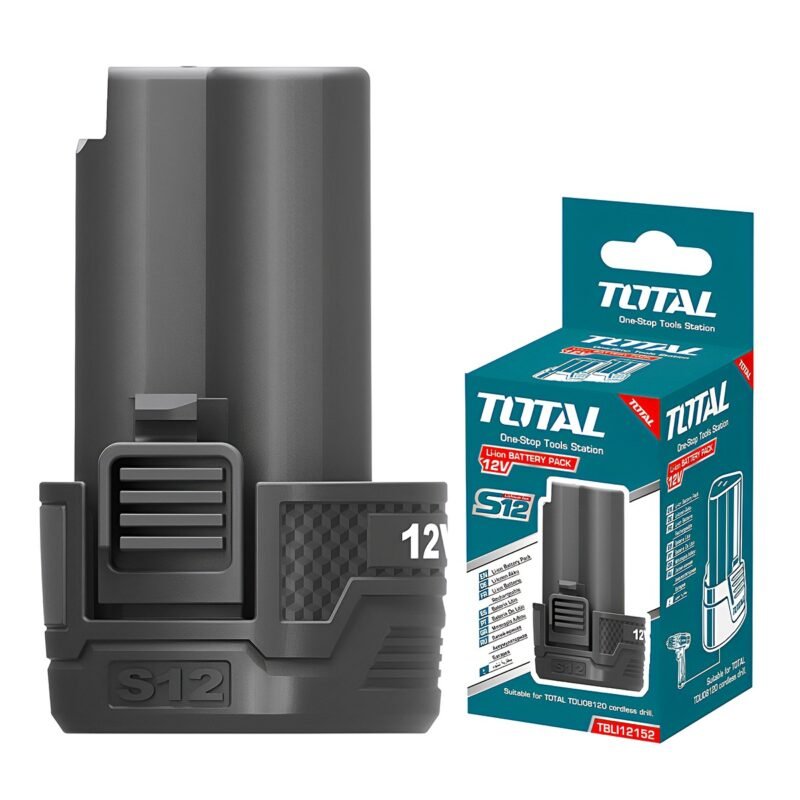 TOTAL LI-ION BATTERY 12V / 1.5AH FOR TDLI1232 / TIDLI1232 / TSPLI1212 (TBLI12152)