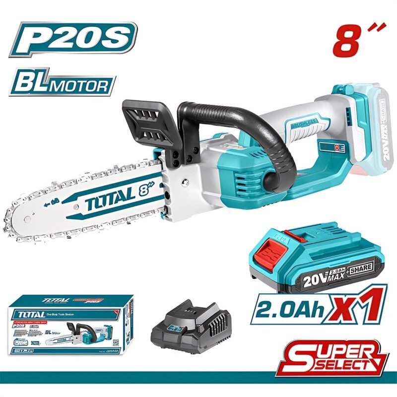 TOTAL LITHIUM-ION CHAIN SAW 20V / 2AH