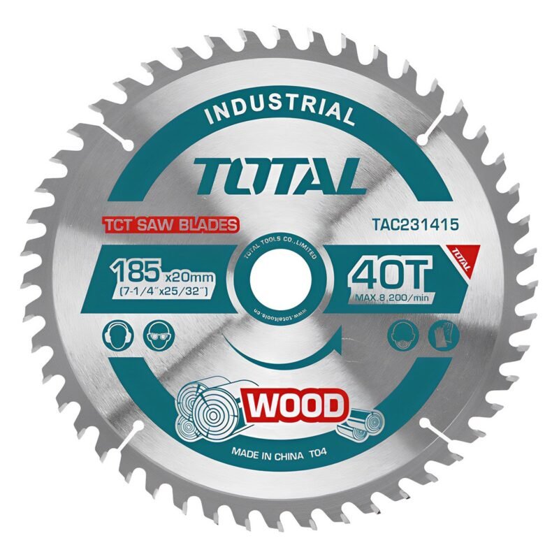 TOTAL TCT ΔΙΣΚΟΣ ΞΥΛΟΥ Φ-185mm (TAC231415)
