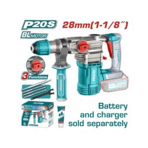 TOTAL ΕΠΑΓΓ. ΠΝΕΥΜΑΤΙΚΟ ΠΙΣΤΟΛΕΤΟ ΜΠΑΤ. Li-ion 20V ΧΩΡΙΣ ΜΠΑΤΑΡΙΑ & ΦΟΡΤΙΣΤΗ (TRHLI20288)