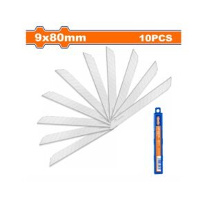 WADFOW 10 Pcs snap-off knife blades set 9 X 80mm