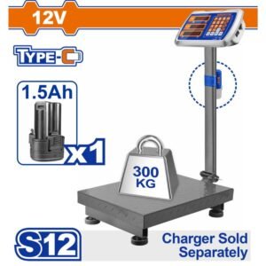 WADFOW Cordless scale 12V / 300Kg (WEC1303)