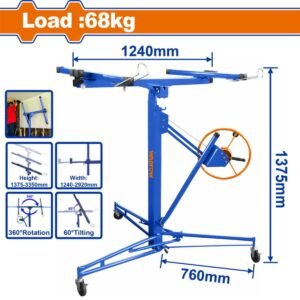 WADFOW Drywall and panel holst 1375-3350mm / 68Kg (WJSQ1168)