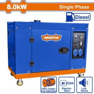 WADFOW Silent diesel generator 8.000W (WDG2A100)