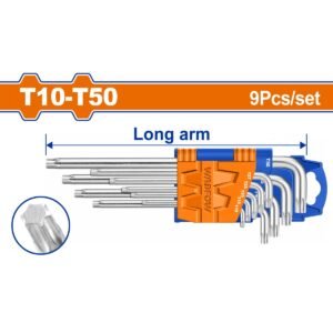 WADFOW Torx key T10-T50 9ΤΕΜ
