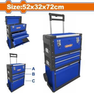 WADFOW Trolley style tool box 520 Χ 320 Χ 720mm (WTB6A72)