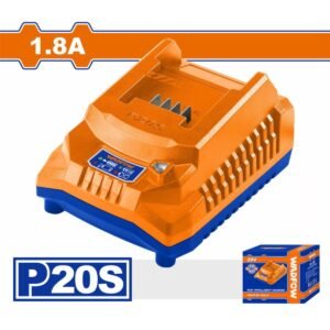 WADFOW ΦΟΡΤΙΣΤΗΣ ΓΙΑ ΜΠΑΤΑΡΙΕΣ Li-ion 20V / 1.5Ah / 2Ah / 3Ah / 4Ah / 5Ah