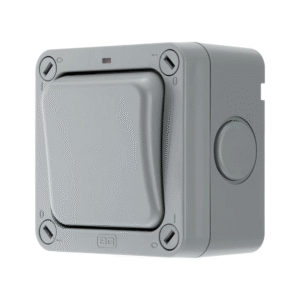 BG Electrical Single Outdoor Switch 2 WAY 20AX, IP66 Rated