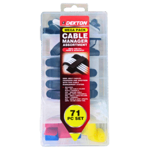 DEKTON 71 PC. CABLE MANAGER SET