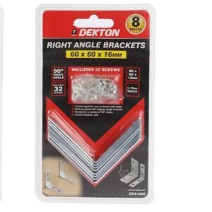DEKTON 8PCS RIGHT ANGLE BRACKET