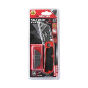 DEKTON FOLD BACK KNIFE WITH 5 BLADES