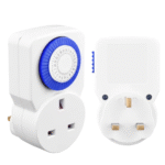 Masterplug Mechanical Plug-In & Plug-Through Timer