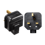MasterPlug PERMAPLUG Heavy Duty 13 Amp Plug Black