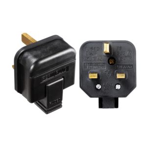 MasterPlug PERMAPLUG Heavy Duty 13 Amp Plug Black
