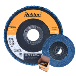 Robtec Flap Disc for INOX / Stainless Steel 115 x 22.2 40 GRIT