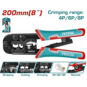 TOTAL ΕΠΑΓΓ. ΠΡΕΣΑ ΑΚΡΟΔΕΚΤΩΝ ΜΕ ΚΑΣΤΑΝΙΑ 200mm ΔΙΚΤΥΩΝ & ΤΗΛΕΦΩΝΟΥ (TMPCN5468R)