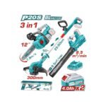 TOTAL ΕΠΑΓΓ. ΣΕΤ ΑΛΥΣΟΠΡΙΟΝΟ + ΘΑΜΝΟΚΟΠΤΙΚΟ + ΦΥΣΗΤΗΡΑΣ ΜΠΑΤ. Li-ion 20V