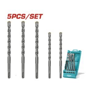 TOTAL ΣΕΤ ΤΡΥΠΑΝΙΑ SDS - PLUS 5ΤΕΜ (TAC190501)