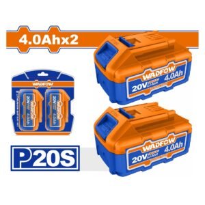 WADFOW ΣΕΤ 2τεμ ΜΠΑΤ. WLBP540 Li-ion 20V / 4Ah (WOS240685)
