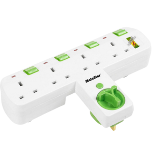 MATESTAR 4-Way Roto Plug Adapter TV