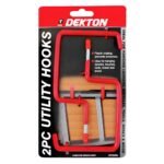DEKTON 2PC 8MM UTILITY HOOKS