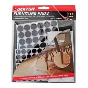 DEKTON 125PCS FURNITURE PADS