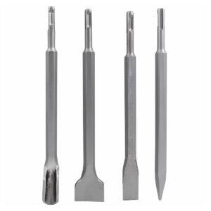 DEKTON 4PC SDS PLUS CHISEL SET