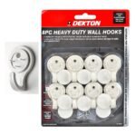 DEKTON 8 PC HEAVY DUTY WALL HOOK SET