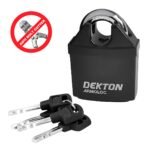 DEKTON CLOSED SHACKLE STEEL PADLOCK INCH