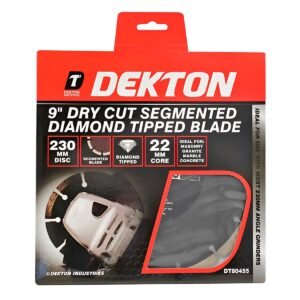 DRY CUT SEGMENTED DIAMOND TIPPED BLADE 9"