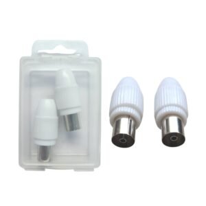 FEMALE ANTENA CONNECTOR STRAIGHT 2PCS