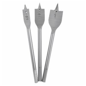 FLAT WOOD DRILL 1/2''  3/4''  1''  3PCS