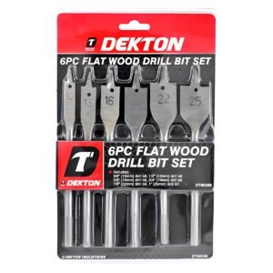 FLAT WOOD DRILL SET 6PCS