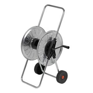 HOSE REEL METAL 1/2'' &3/4'' x 80m