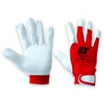 LEATHER GLOVES N.10 WITH VELCO