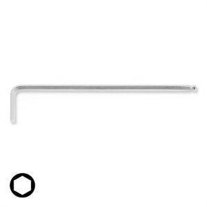 LONG SPHERICAL AND HEXAGONAL MALE WRENCH 350