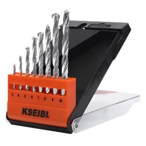 MASONRY DRILL BITS SETS 8PCS/3-10MM / PLASTIC CASE