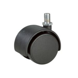 nylon twin wheel caster