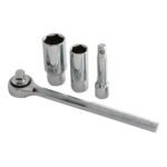 SPARK PLUG SOCKET SET 1/2'' 4PC