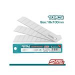 TOTAL 10 Pcs 18mm knife blades set