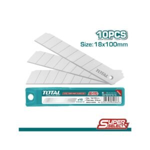 TOTAL 10 Pcs 18mm knife blades set